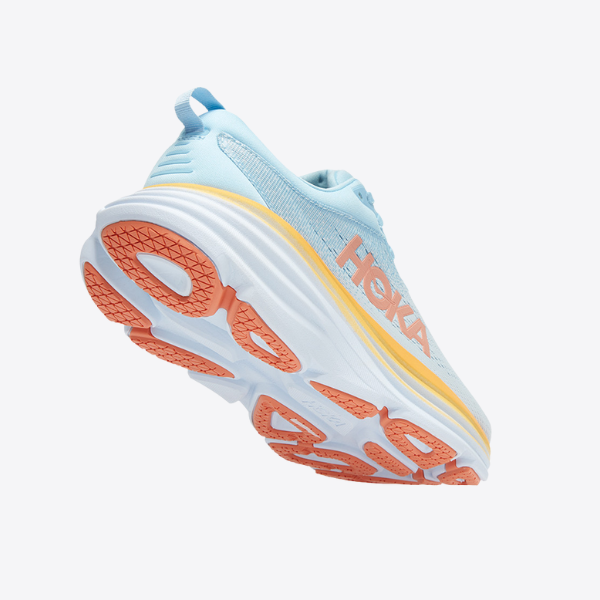Bondi 8 Sneakers Lys blå/gul